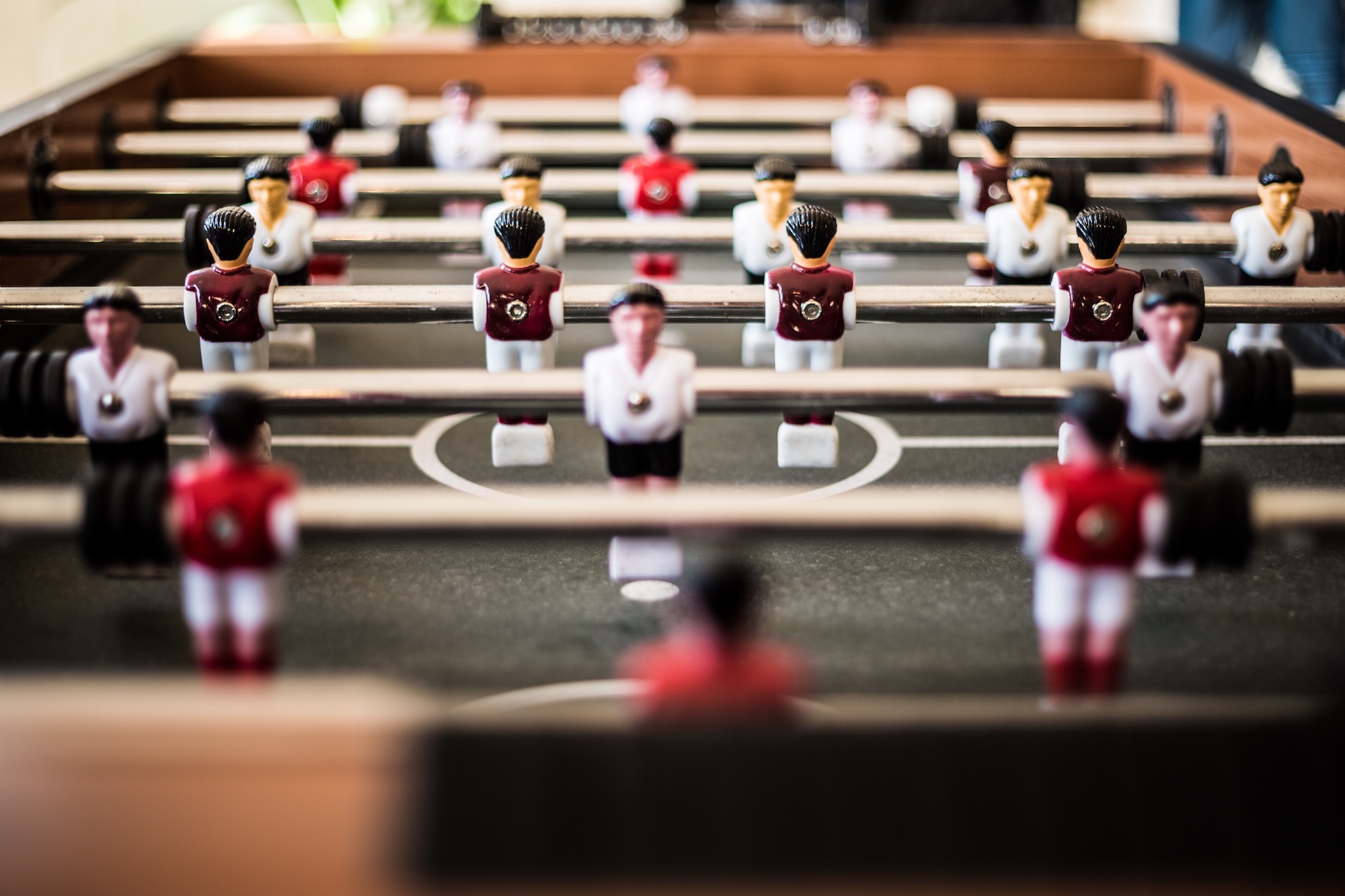 Foosball Closeup